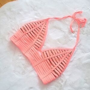 BEACH BUNNY Hard Summer Top Only in Coral